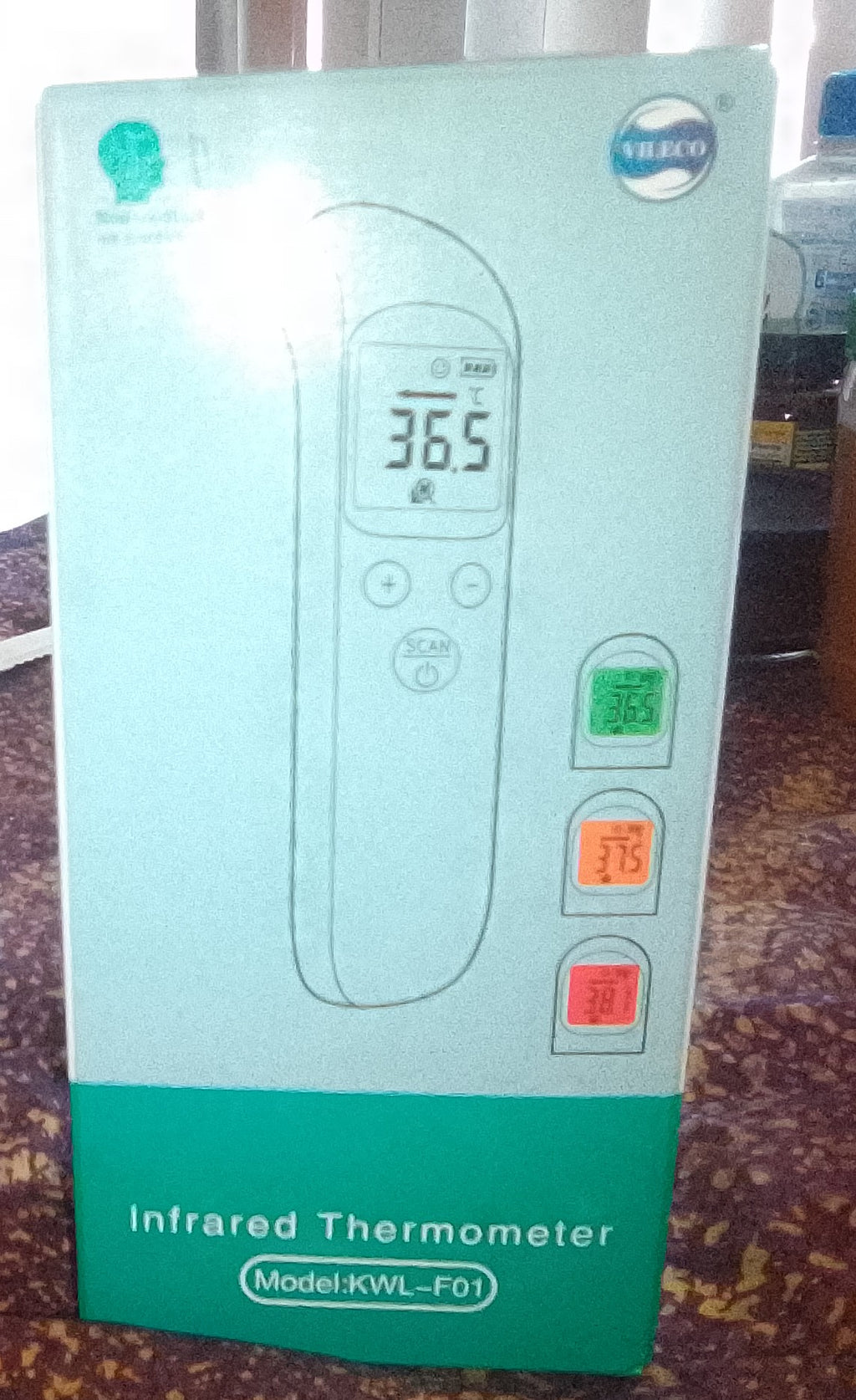 Infrared Non-Contact Thermometer – Instant Digital Temperature Reading