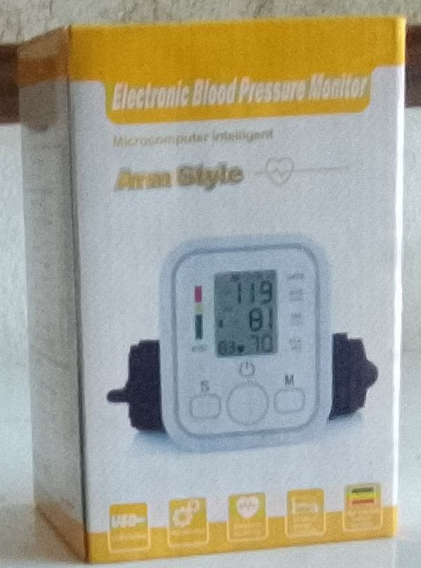 Electronic Blood Pressure Monitor with 99-Set Memory Storage