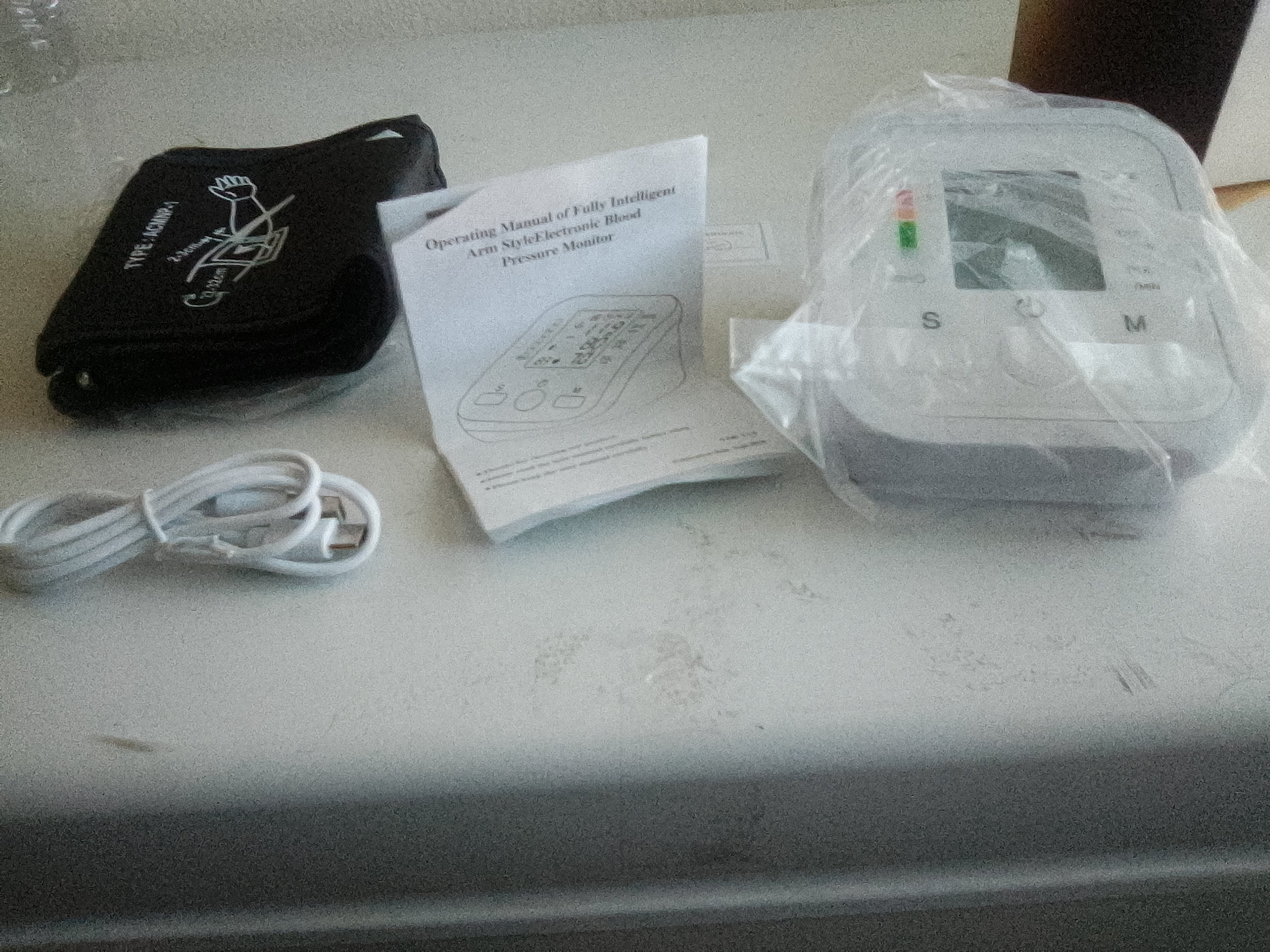Electronic Blood Pressure Monitor with 99-Set Memory Storage